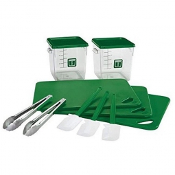 12 Teiliges Rubbermaid Küchen-Set, grün
